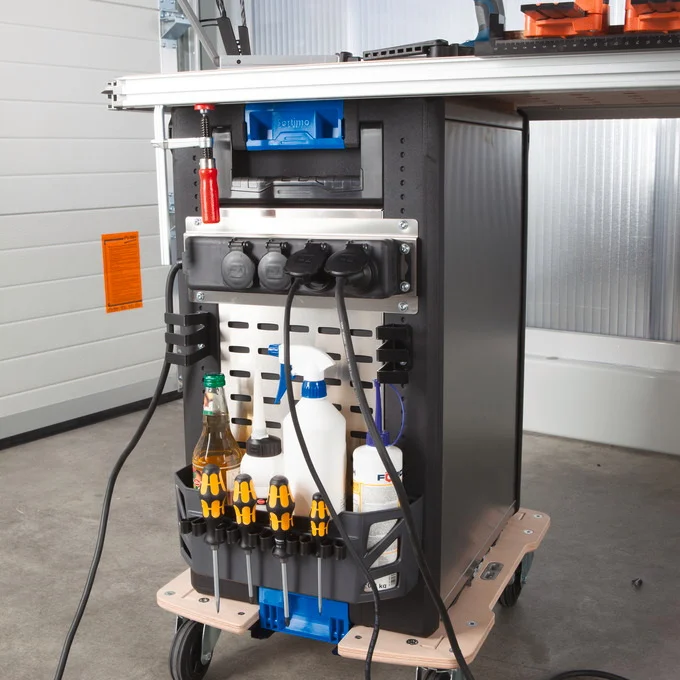 Electric power supply 4-way WorkMo