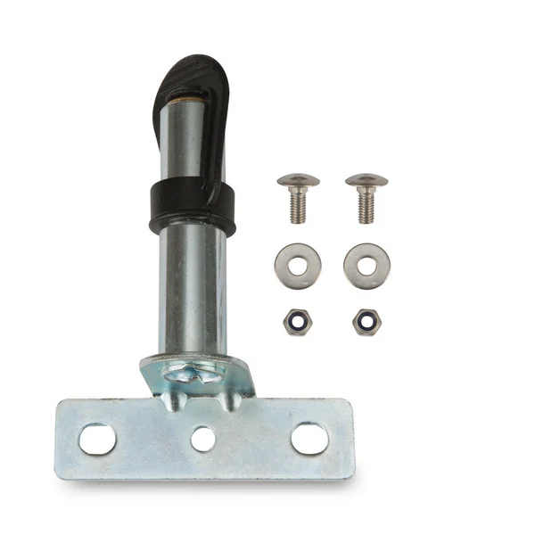 Warning beacon plug base holder for side rails