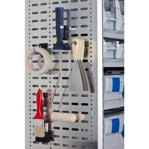 Hook set for tools 9 piece aluminium side panel - Slika 2