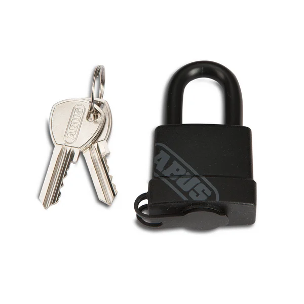 U-lock with a hard plastic coating