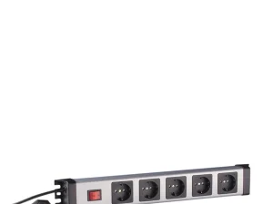 Multi-socket 5-way with On/Off switch