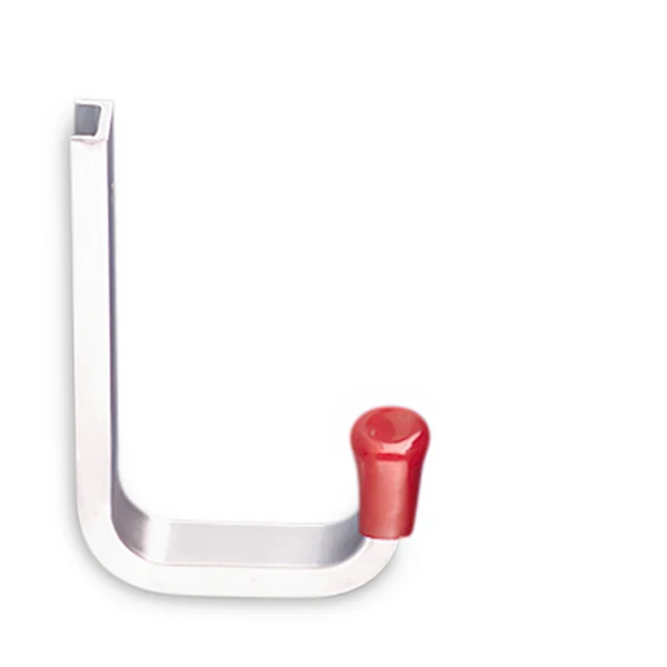 Aluminium wall hook size 1