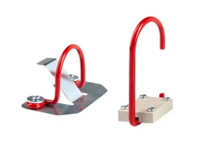 Overhead hook 1 broom/shovel