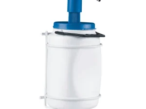 hand cleaning cream in pump dispenser