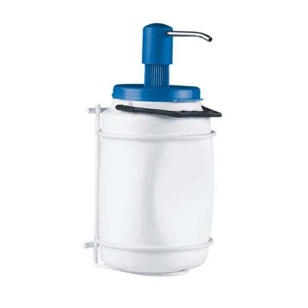 hand cleaning cream in pump dispenser